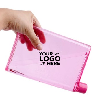 12oz Reusable Slim Flat Water Bottle 